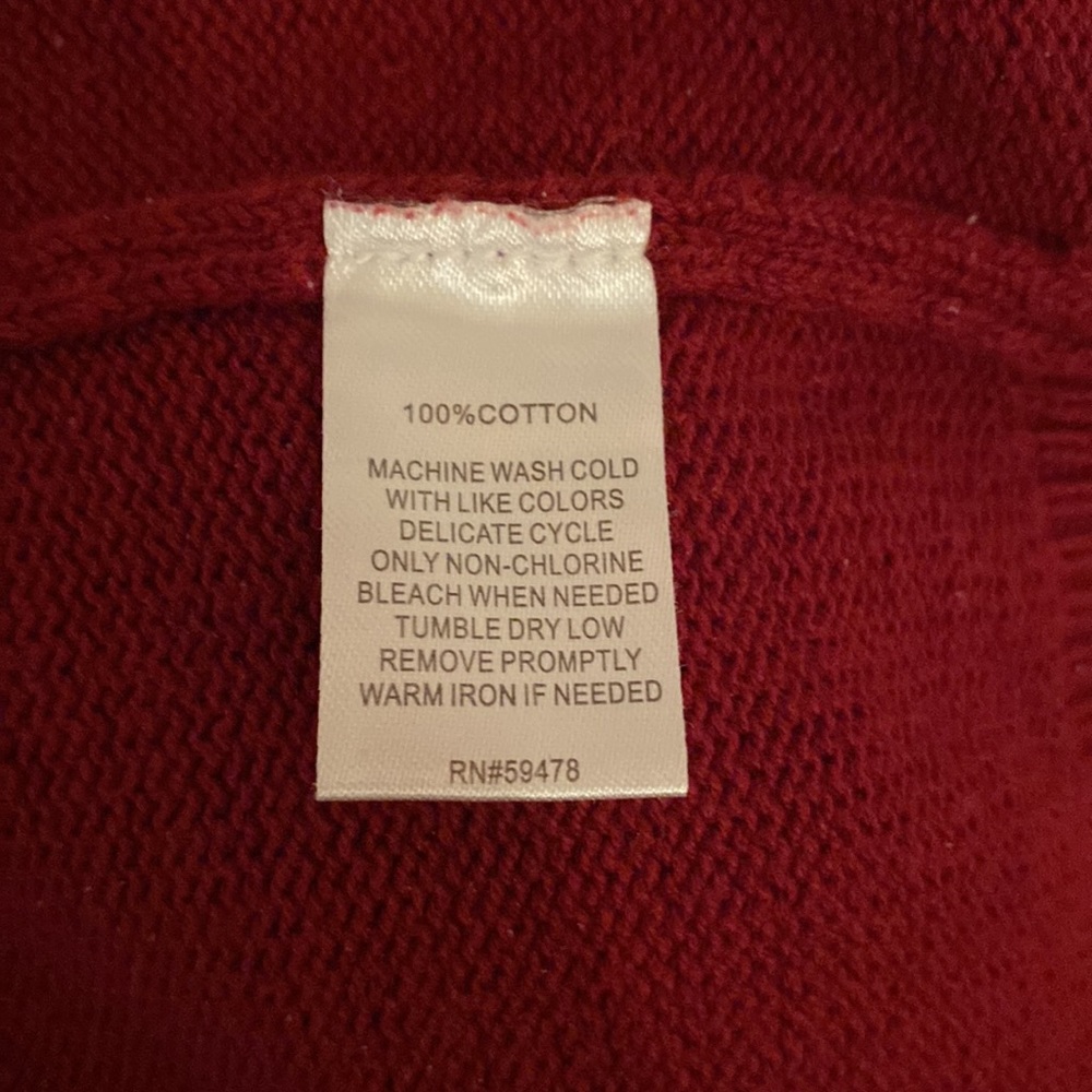 Red Sweater - Picture 3 of 3